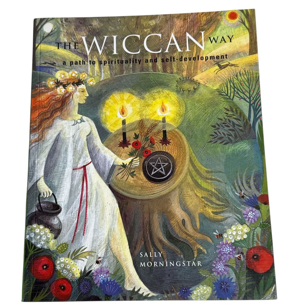 The Wiccan Way By Sally Morningstar 2003 Paperback  A Path To Spirituality